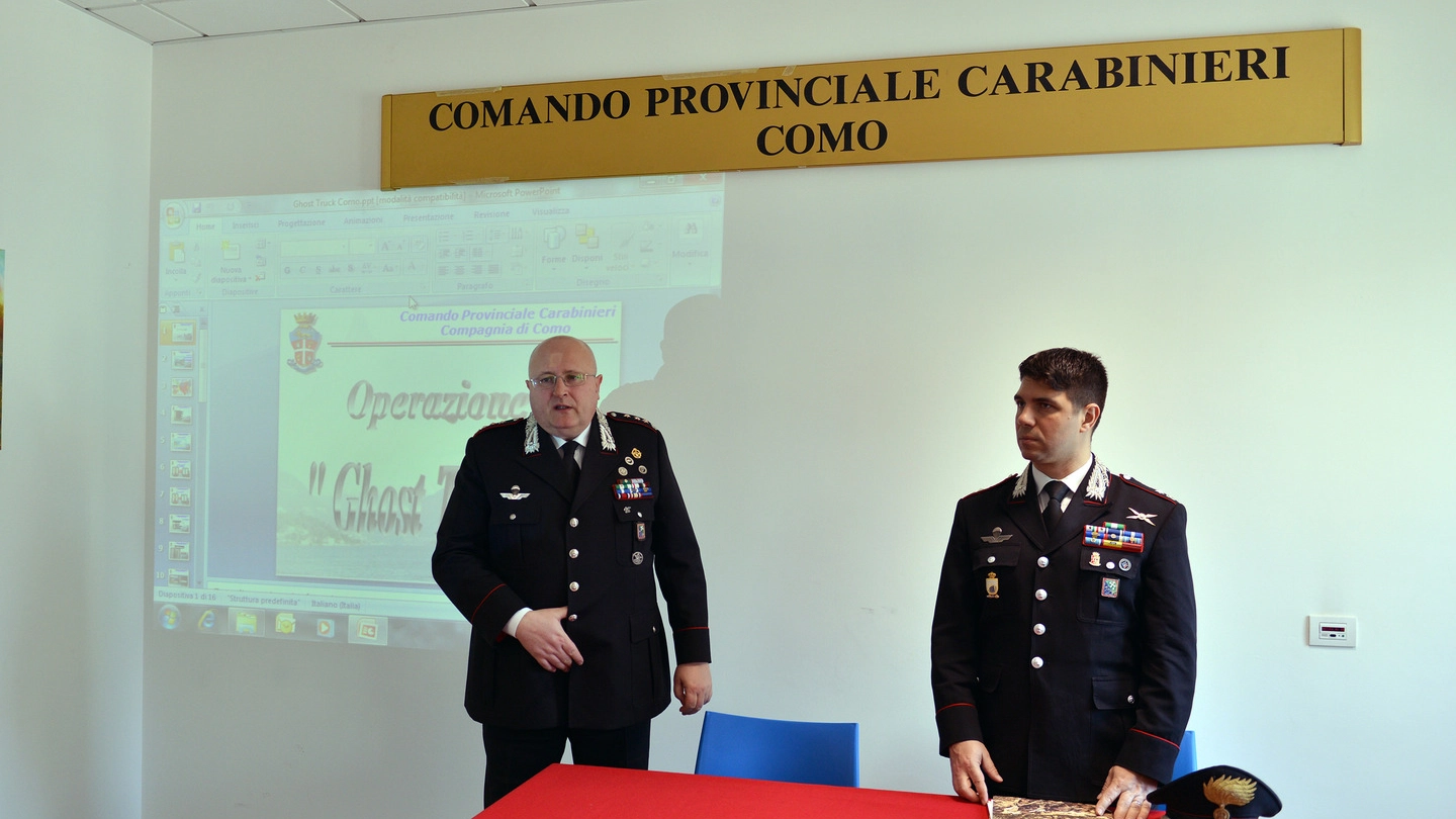 I carabinieri di Como  hanno compiuto  il blitz  l’altra notte  arrestando otto persone e due sono finite ai domicialiri