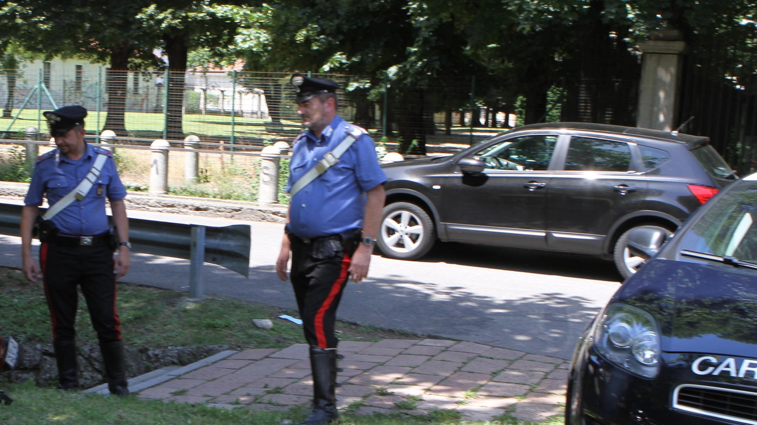 Carabinieri al Parco di Monza