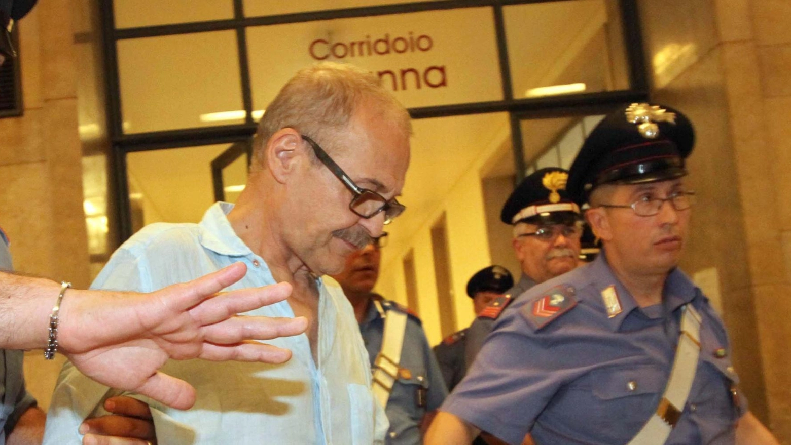 Renato Vallanzasca in Tribunale a Milano