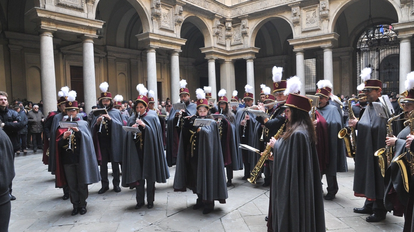 Bande cittadine in concerto a Palazzo Marino