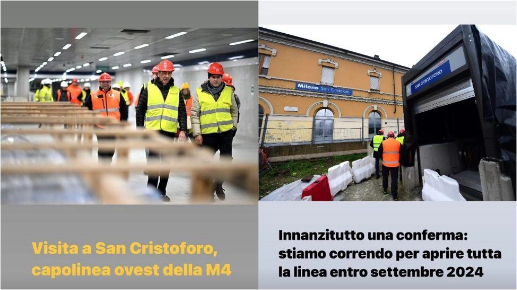 Il post Instagram del sindaco di Milano, Giuseppe Sala