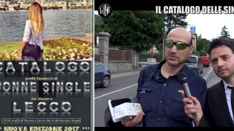 La copertina del Catalogo delle single e l'ideatore Antonio Nicola Marongelli La copertina del Catalogo delle single e l'ideatore Antonio Nicola Marongelli