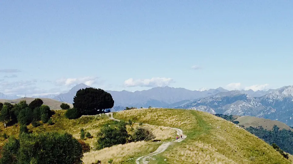 A piedi sul sentiero