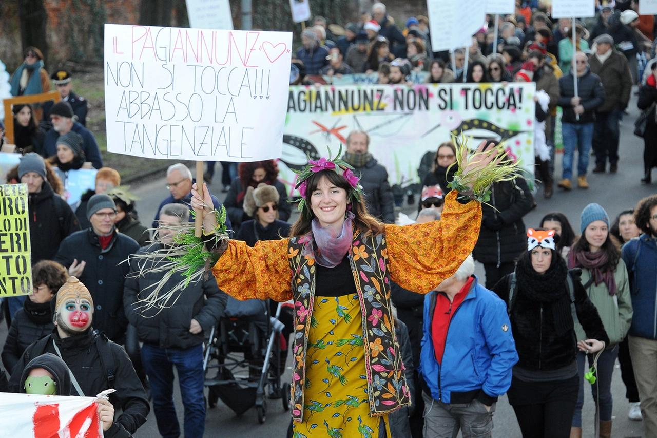 Corteo per il Pagiannunz