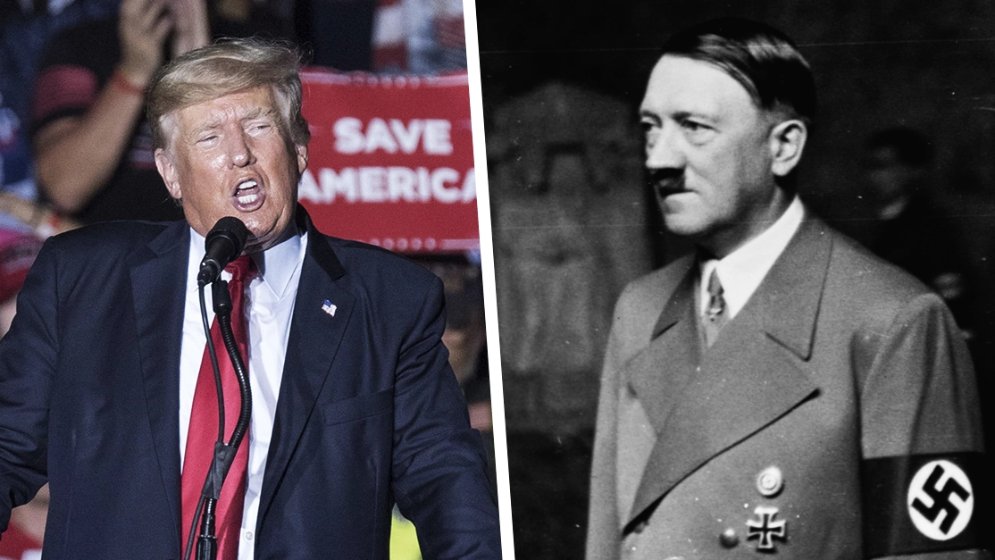 Donald Trump e Adolf Hitler