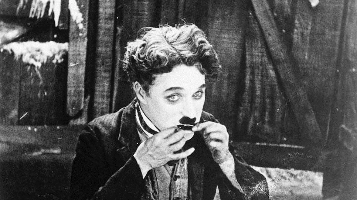 Charlie Chaplin in "La febbre dell'oro"