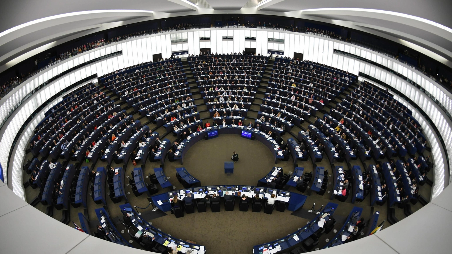 Elezioni europee 2019, il parlamento europeo (Ansa)