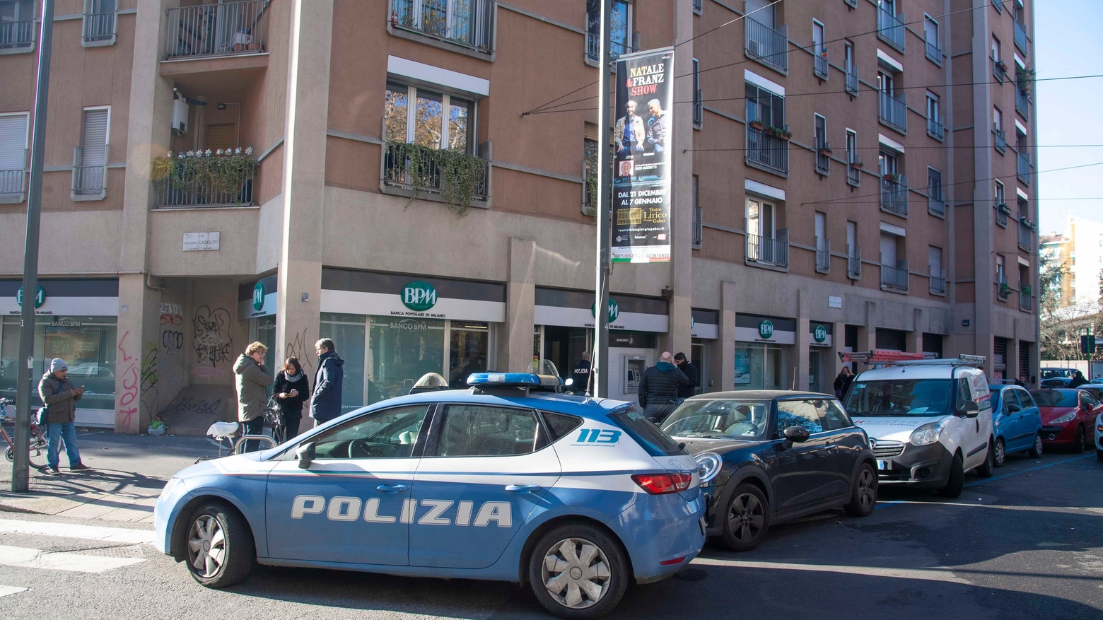 Polizia a Milano
