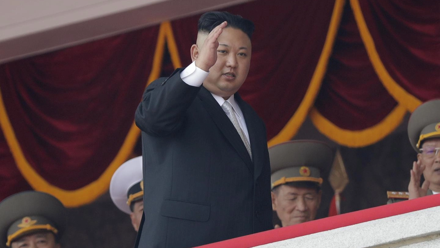 Il leader nordcoreano Kim Jong-un (Ansa)