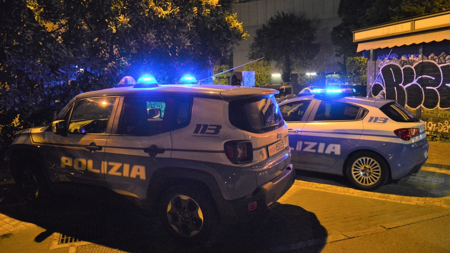 Polizia a Monza (Archivio)
