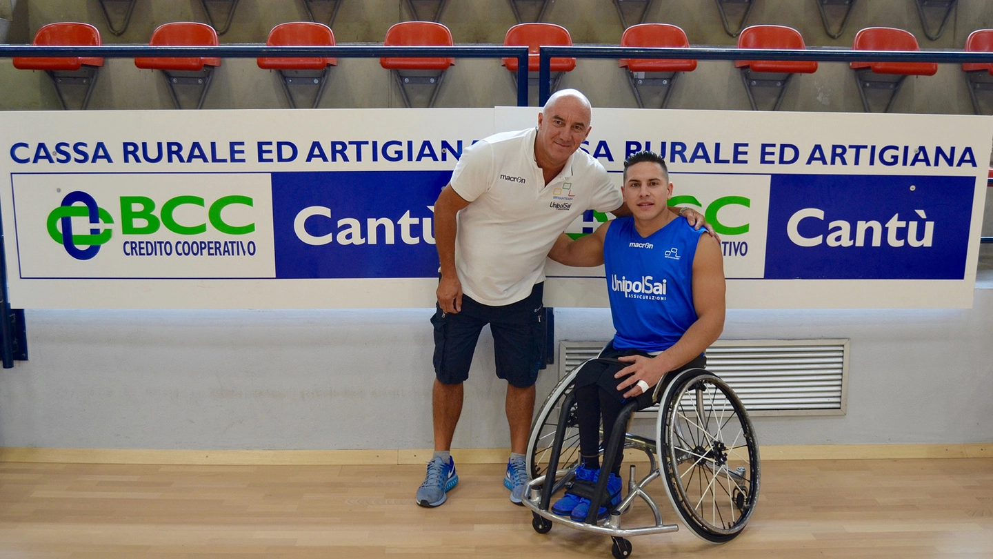 Alberto Esteche con coach Marco Bergna