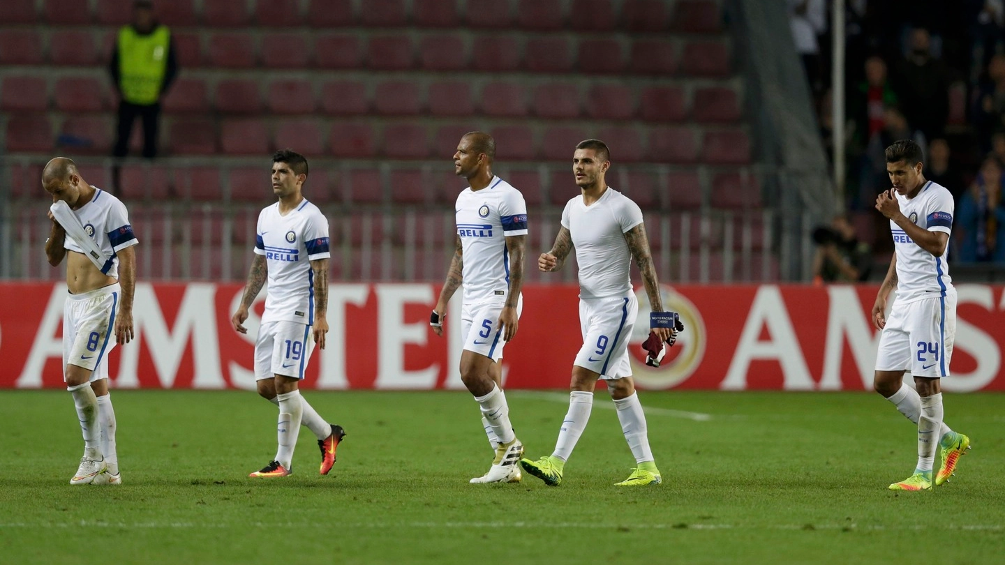 Inter sconfitta a Praga (Reuters)