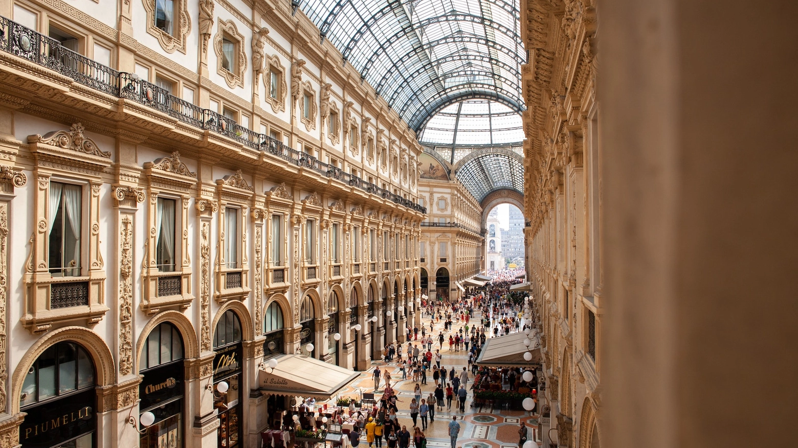 Galleria Vittorio Emanuele II, nel centro di Milano