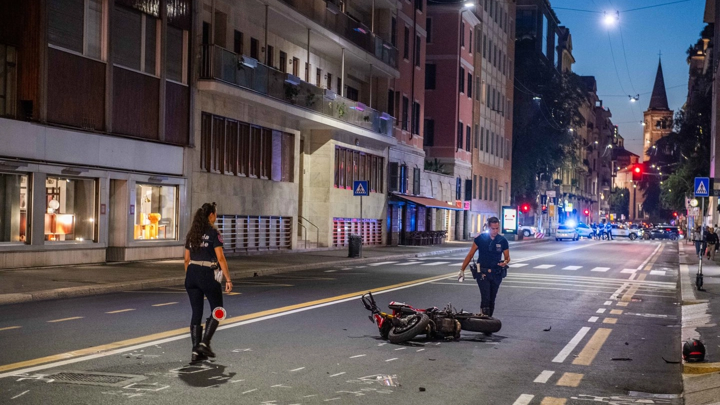 I rilievi sul luogo dell'incidente