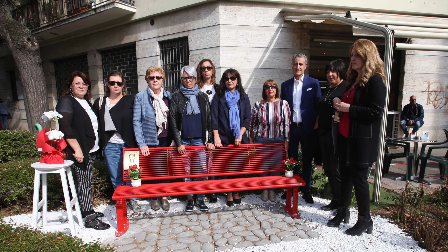 Una panchina rossa per Manuela Bailo e combattere i femminicidi