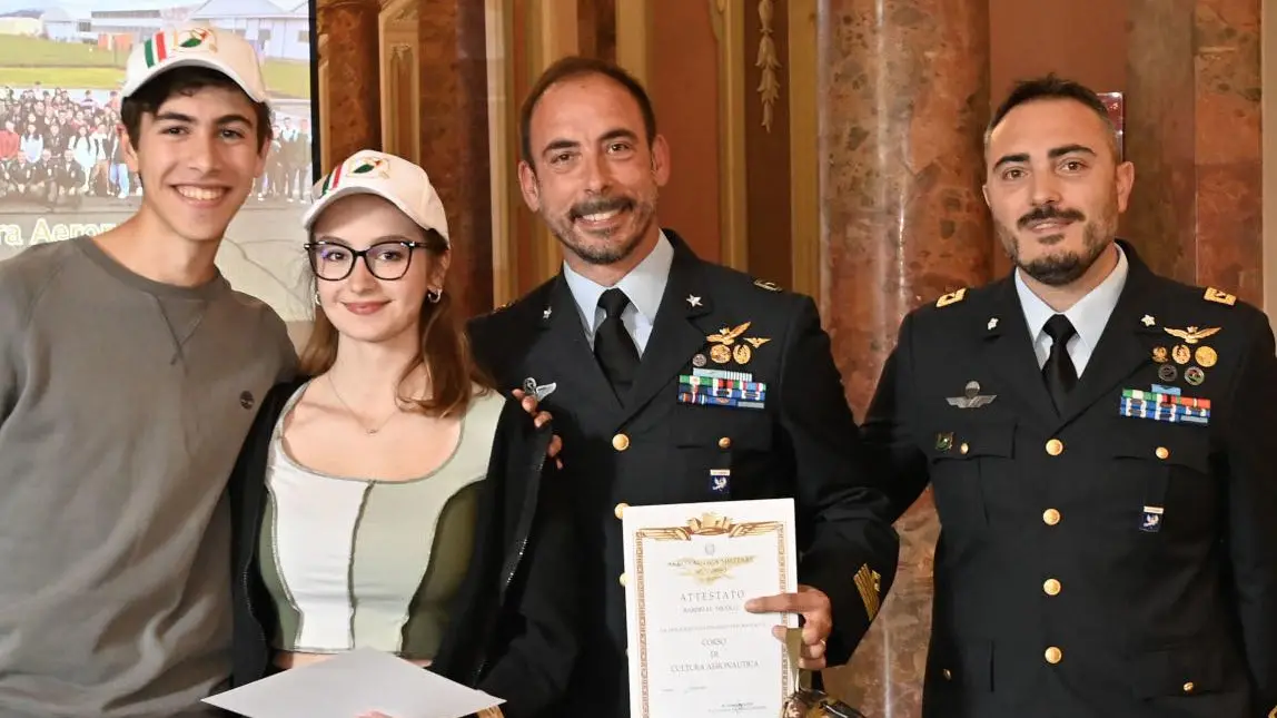 Il battesimo  dell’aria   coi top gun