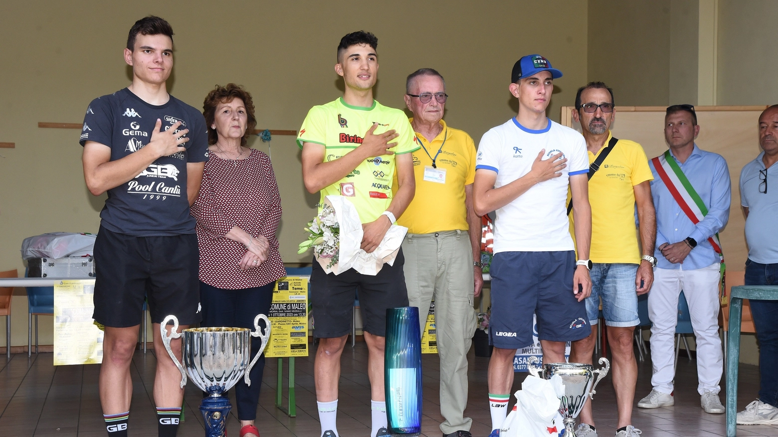 La gara ciclista categoria Juniores dedicata al medico morto di Covid