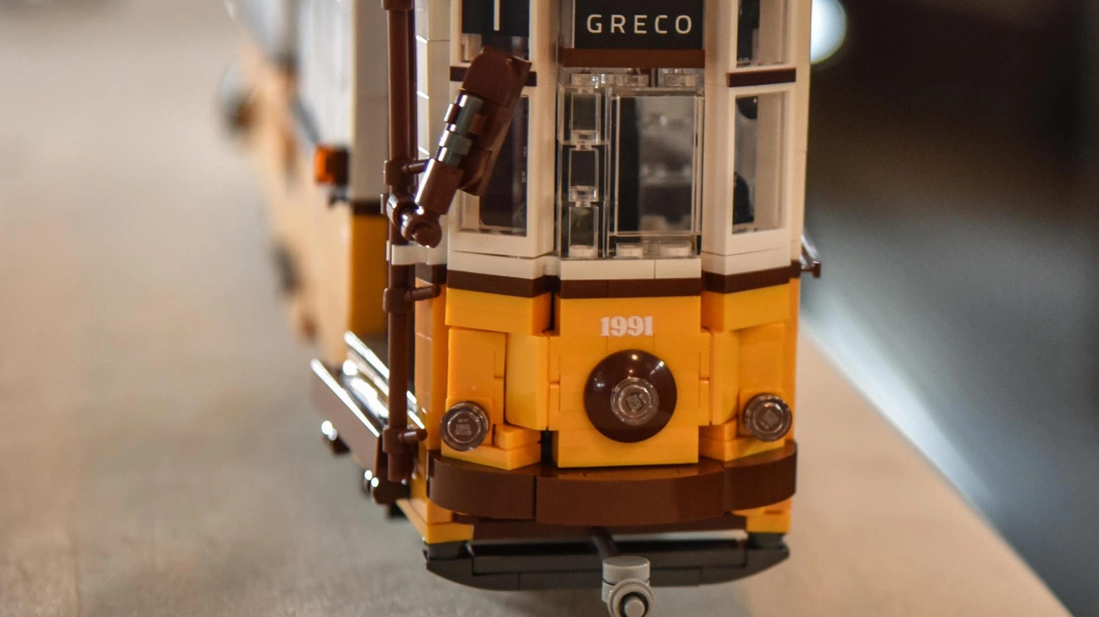 Un tram "Carrelli"  di mattoncini Lego ora rappresenta l’Italia in Danimarca