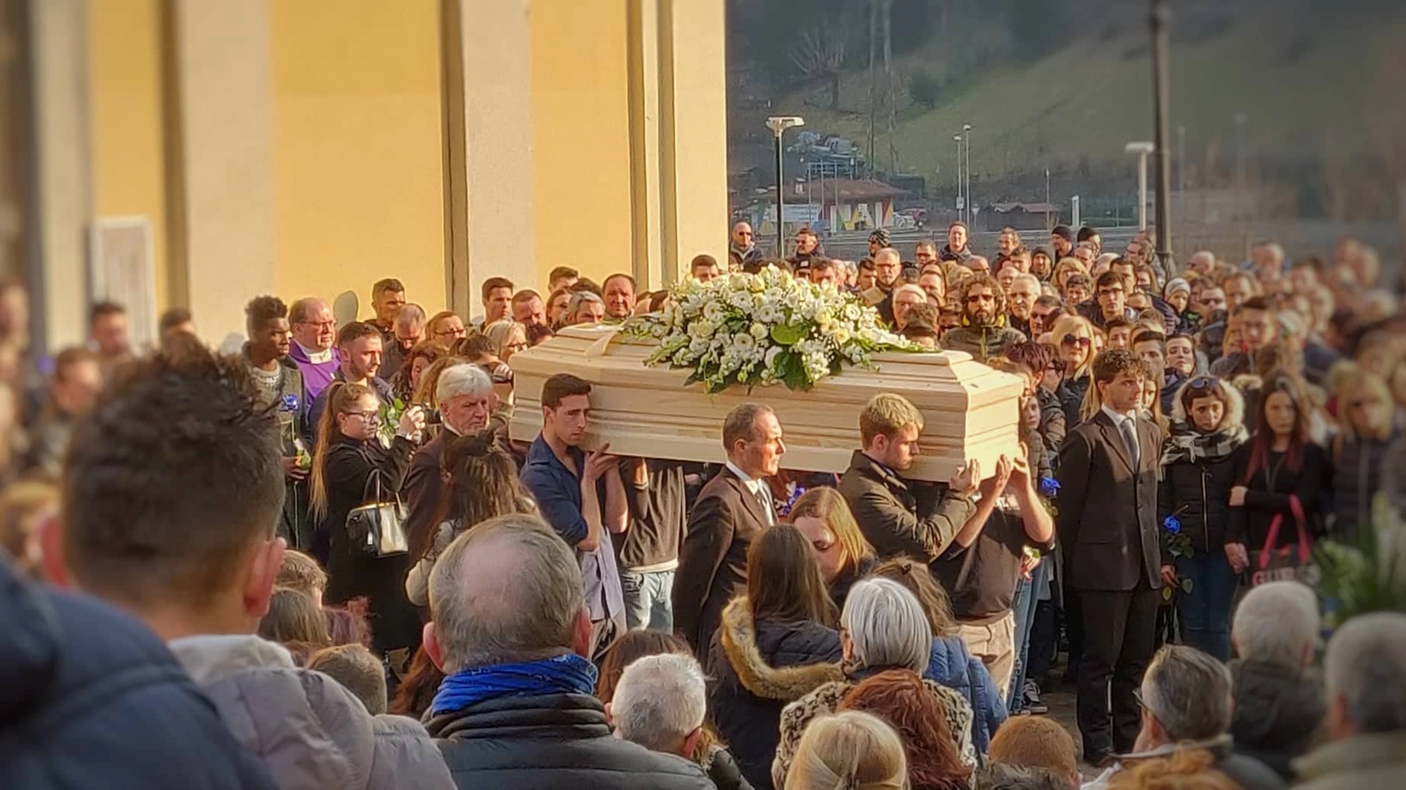 Funerale di Gabriele Pesenti