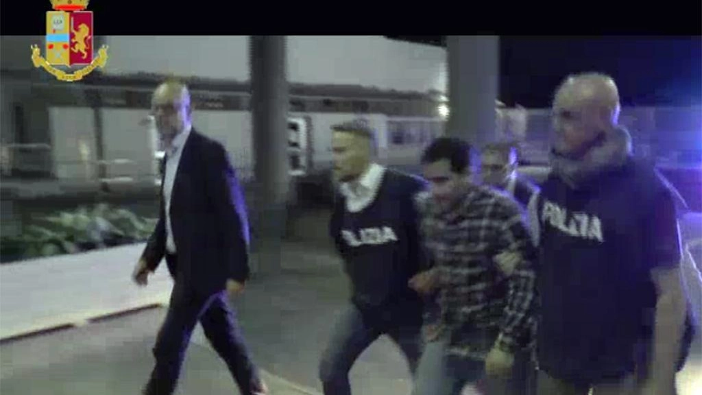 Arresto foreign fighter italo-marocchino (Frame video polizia)
