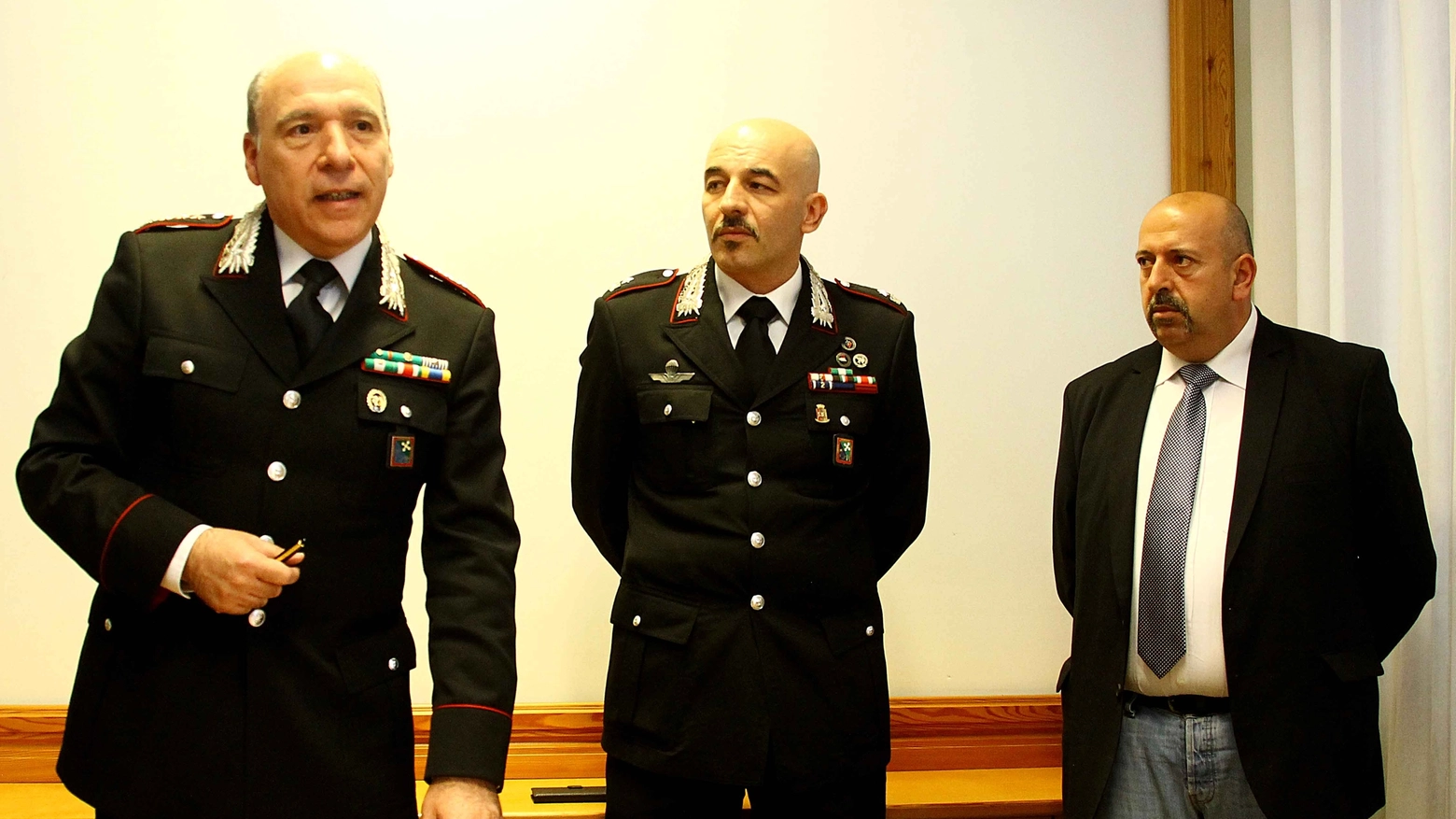 Sondrio, i carabinieri che hanno portato a termine l'operazione (Nat.P.)