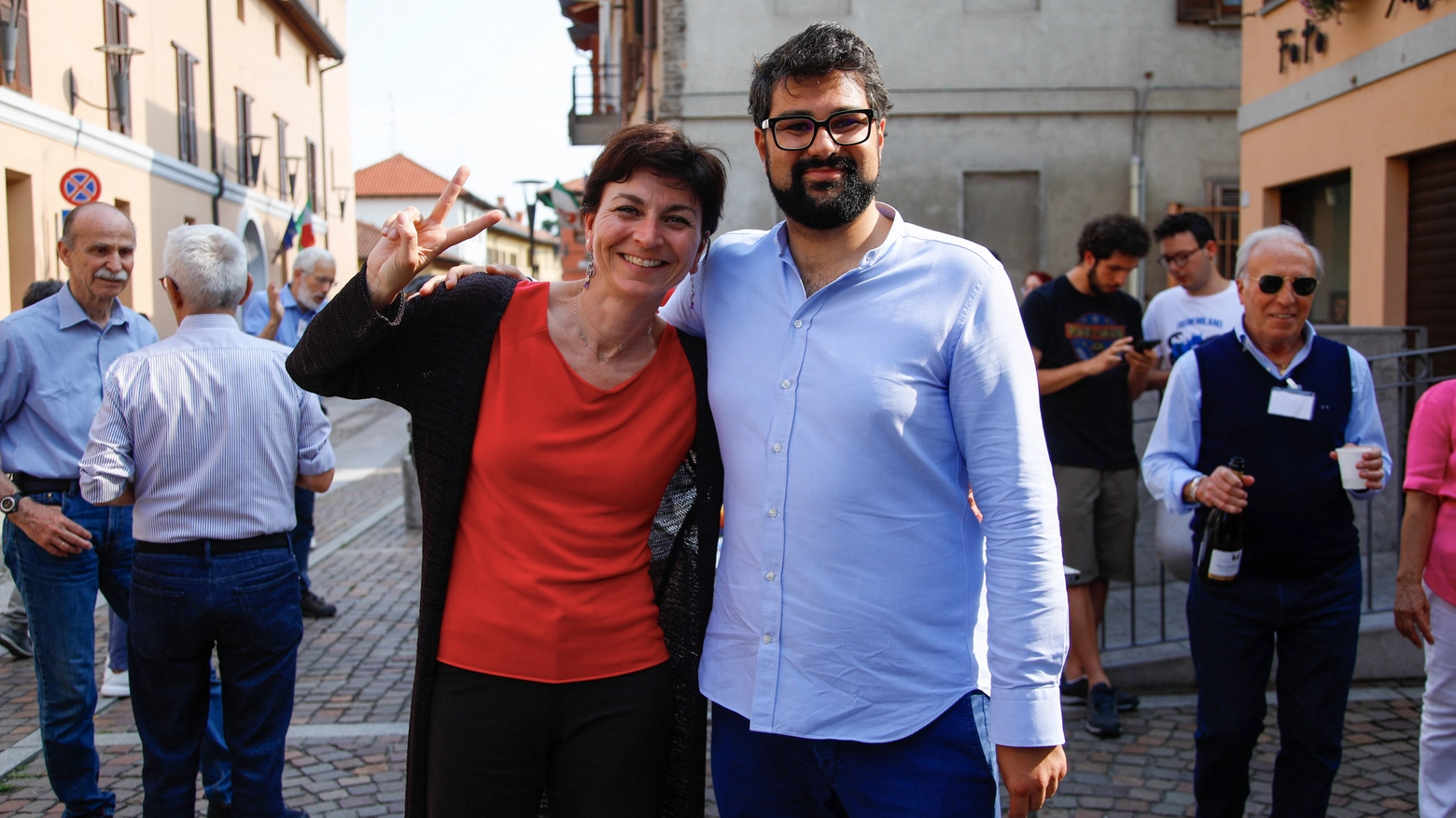 Luca Nuvoli e Michela Palestra