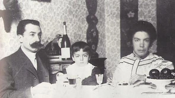 Grazia Deledda, Palmiro Madesani e il figlio Santus