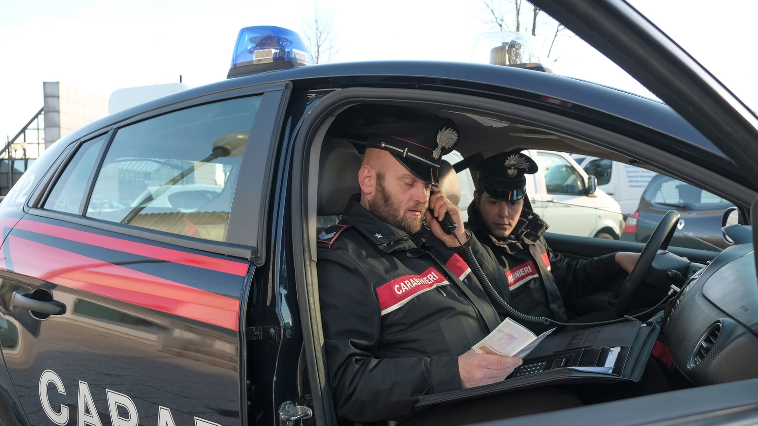 Carabinieri in azione