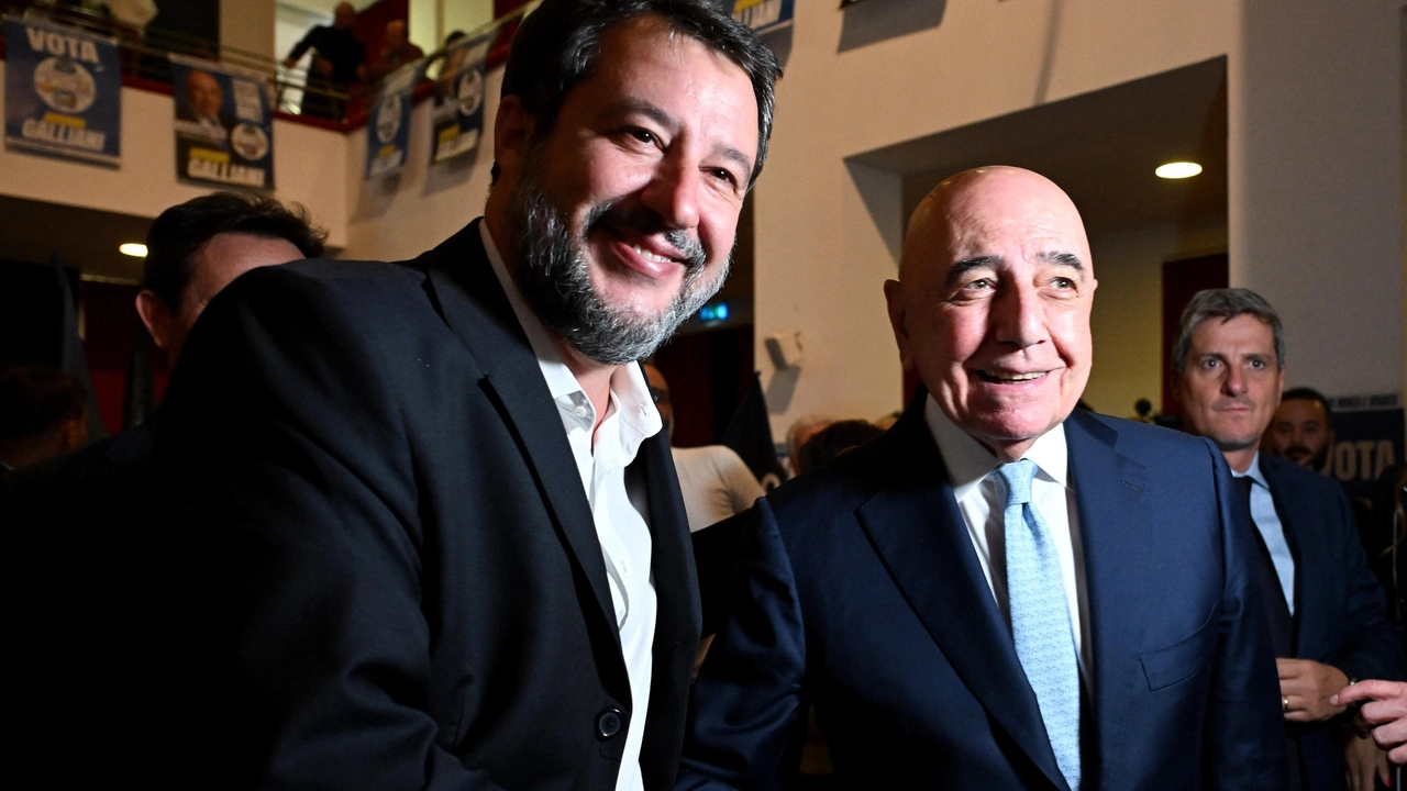 Elezioni supplettive, Salvini: “Berlusconi insostituibile ma Galliani è l’uomo giusto”