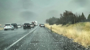 Allarme temporali e grandine, traffico a rischio: sabato 29 e domenica 30 da bollino rosso