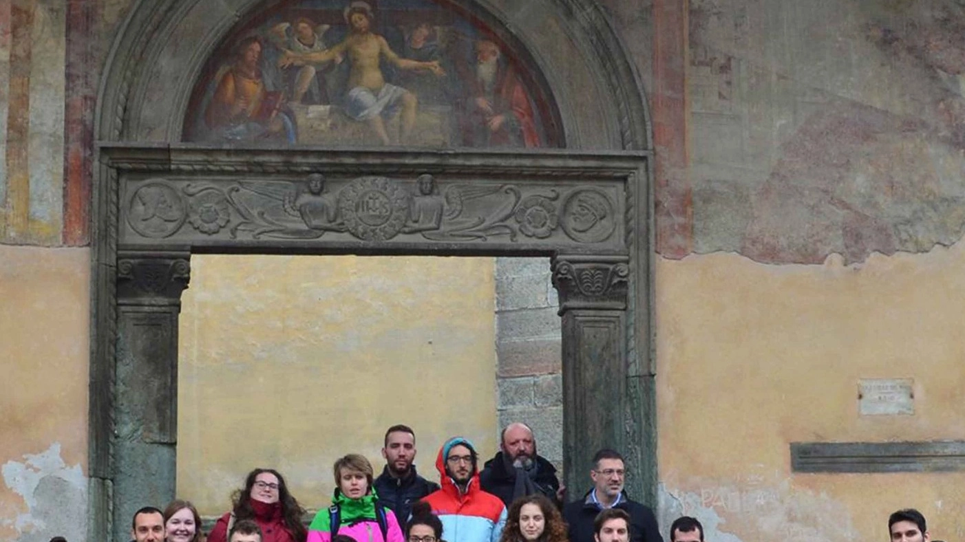 Alcuni degli studenti romagnoli protagonisti dello studio per una valorizzazione turistica del patrimonio culturale
