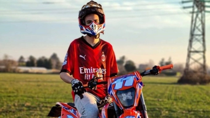 Manuel Zerbelloni morto a 18 anni: la moto e il Milan le sue grandi passioni