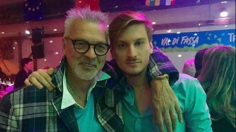Stefano Tacconi con il figlio Andrea