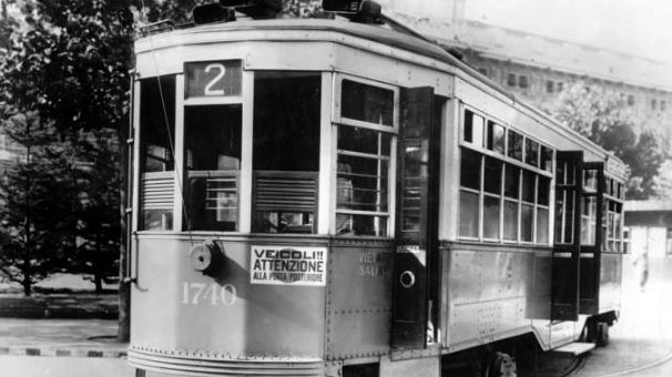 Un tram a Milano