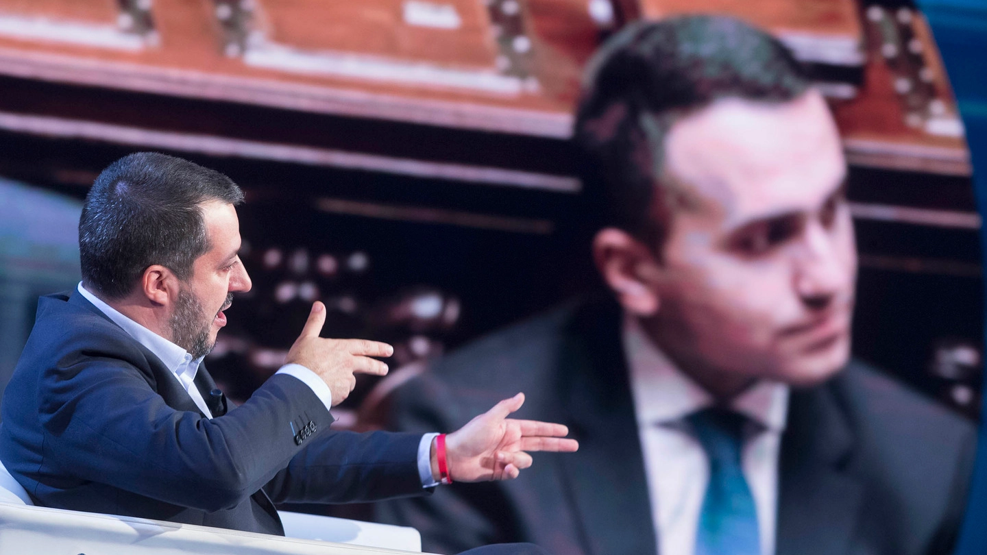 Matteo Salvini e Luigi Di Maio (Imagoeconomica)