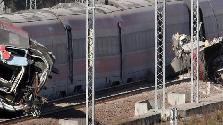 Il treno Frecciarossa deragliato nel Lodigiano