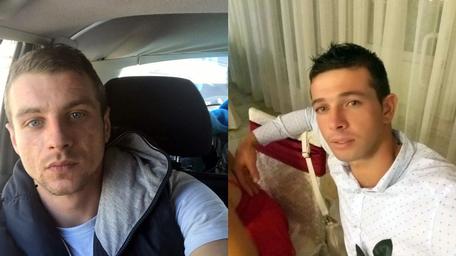 Lucian Baiculescu e Florin Tuvichi, le due vittime dell'incidente