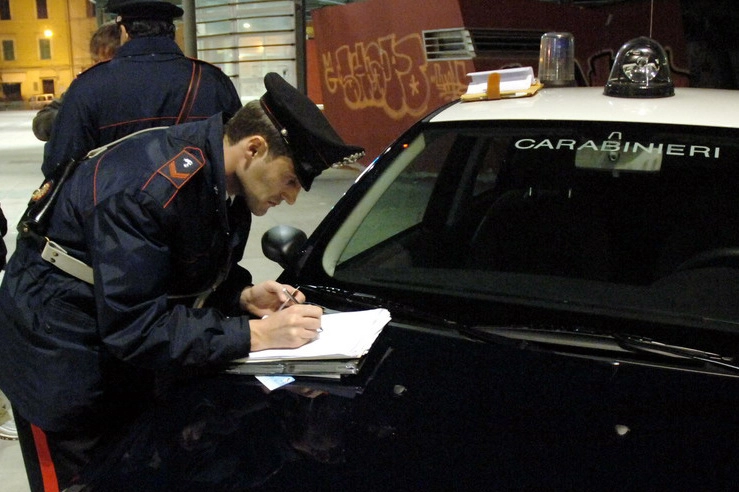 Carabinieri in azione (Archivio)