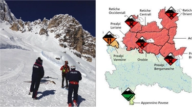 Meteo, alto rischio valanghe in Lombardia: ecco dove su Alpi e Prealpi