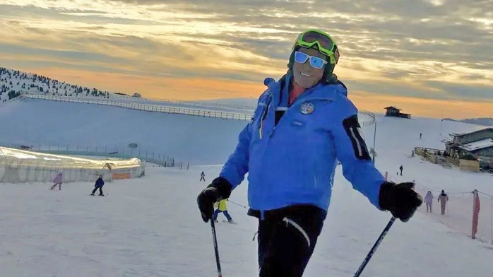 Gianni Salvoldi, maestro di sci a 91 anni