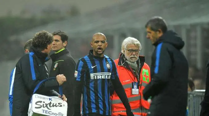 Inter, Felipe Melo sta bene: dimesso dall'ospedale