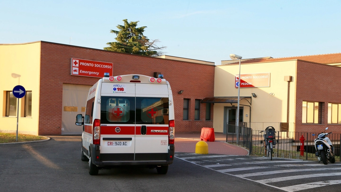Il pronto soccorso dell’ospedale di Vigevano (Sacchiero)