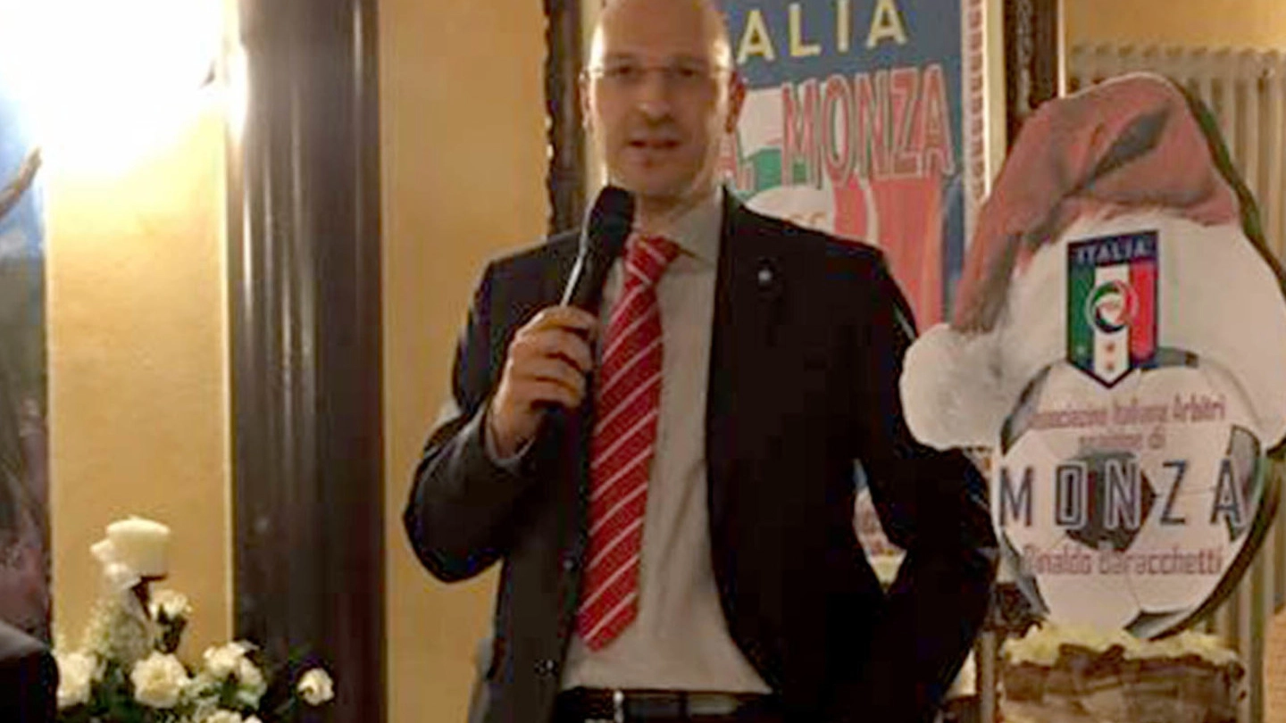  Il presidente della sezione di Monza dell’AIA, Sem Perego
