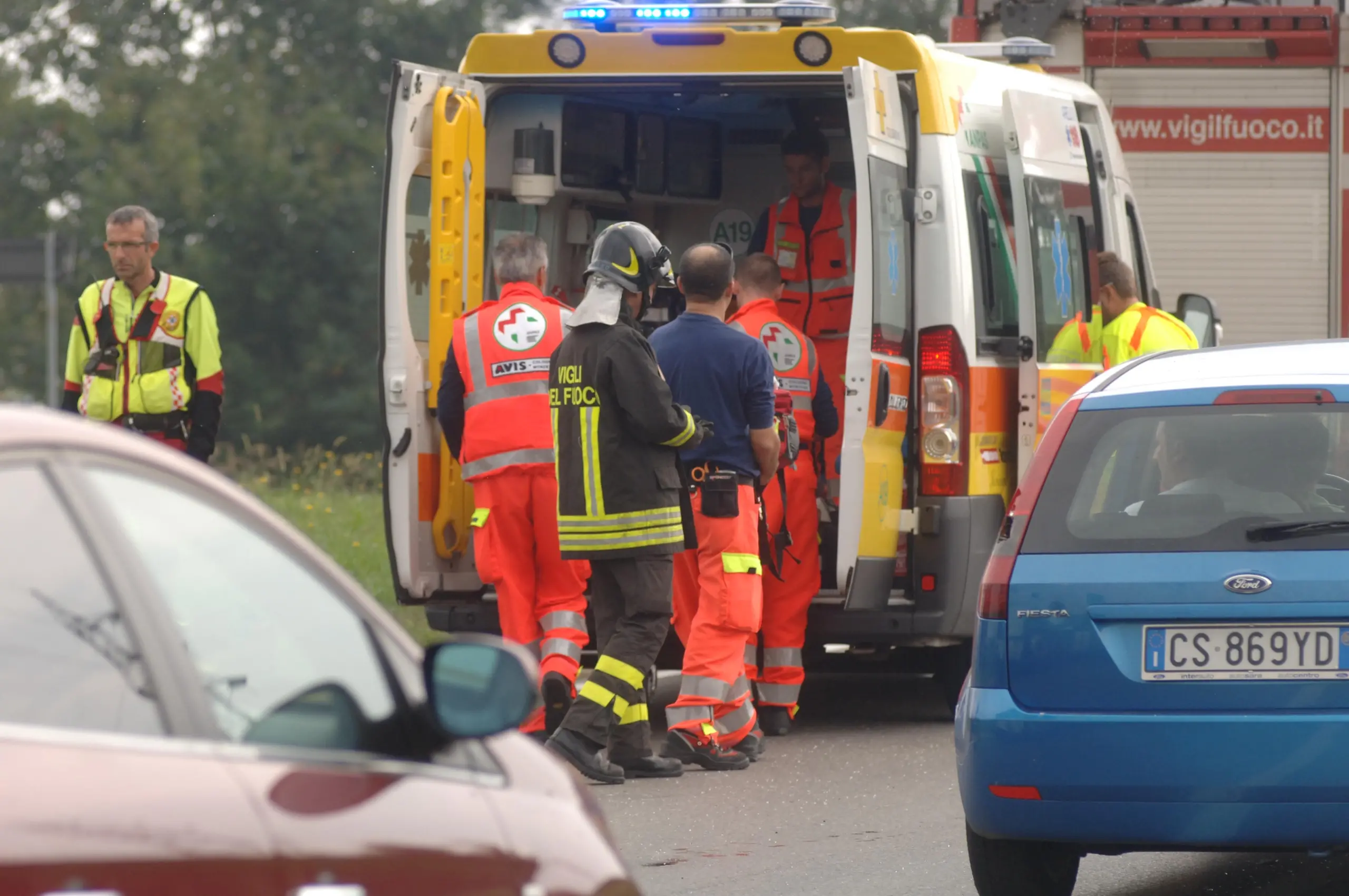 Como, Tir ribaltato in galleria: autostrada chiusa