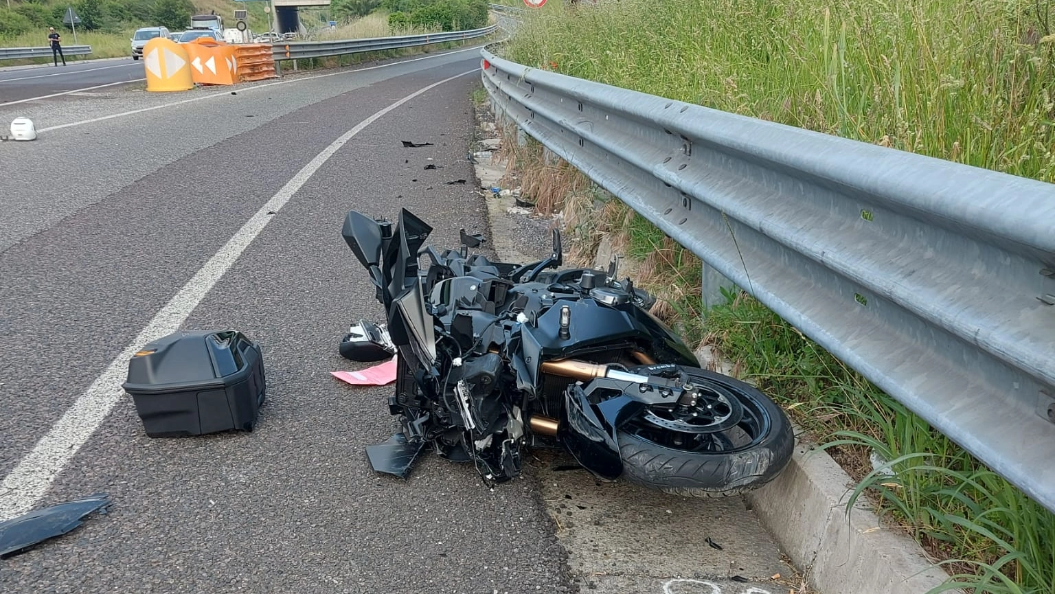 La moto di Paolo Valtorta