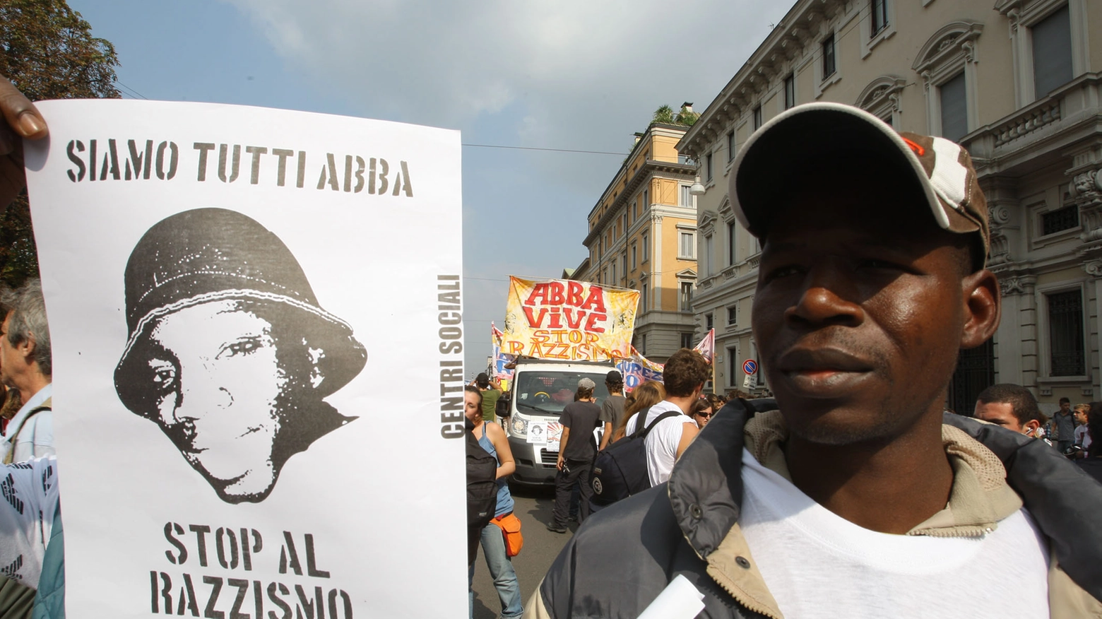 Una manifestazione per Abba