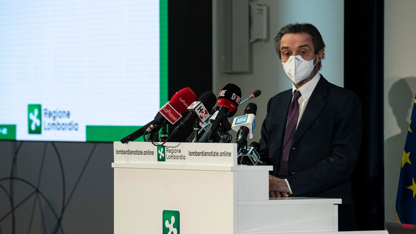 Il presidente della Regione Attilio Fontana pronto a firmare nuove ordinanze