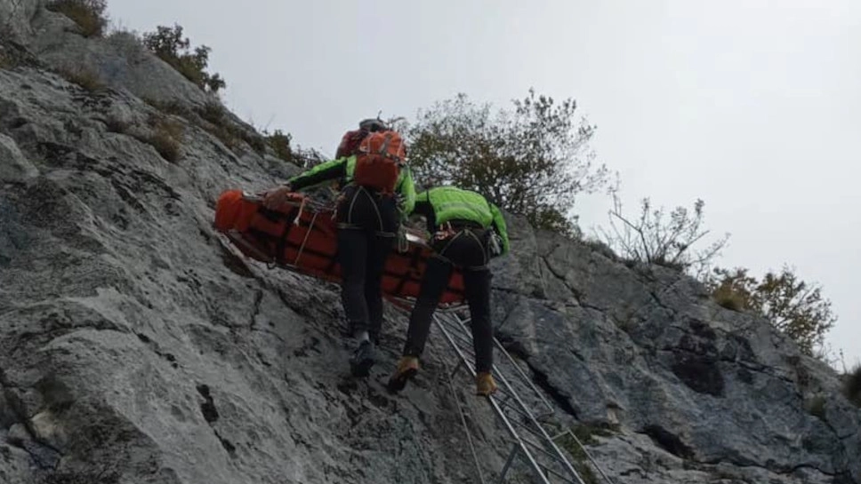 Escursionista recuperato dal soccorso alpino