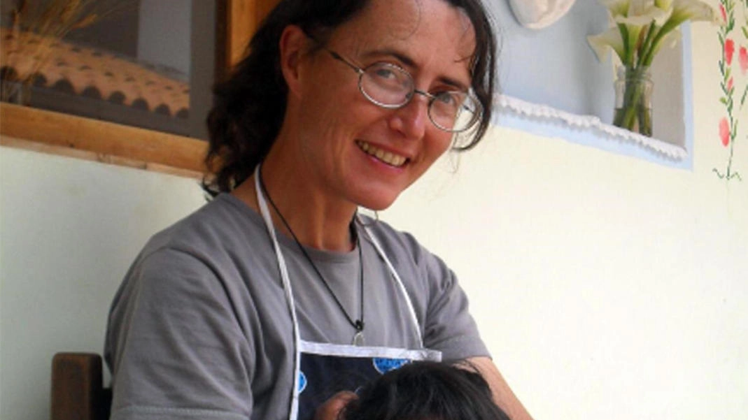 La missionaria laica italiana, Nadia De Munari, 50 anni, originaria di Schio (Ansa)