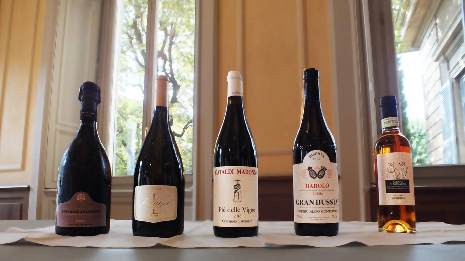 I cinque migliori vini nelle rispettive categorie secondo la Guida Veronelli 2019